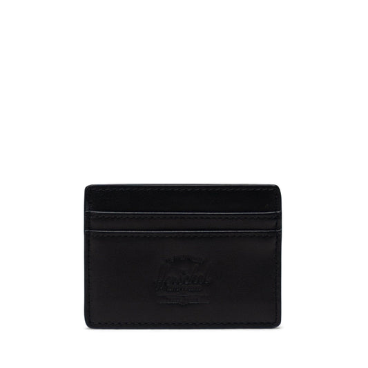 herschel CHARLIE LEATHER RFID - BLACK foto 1