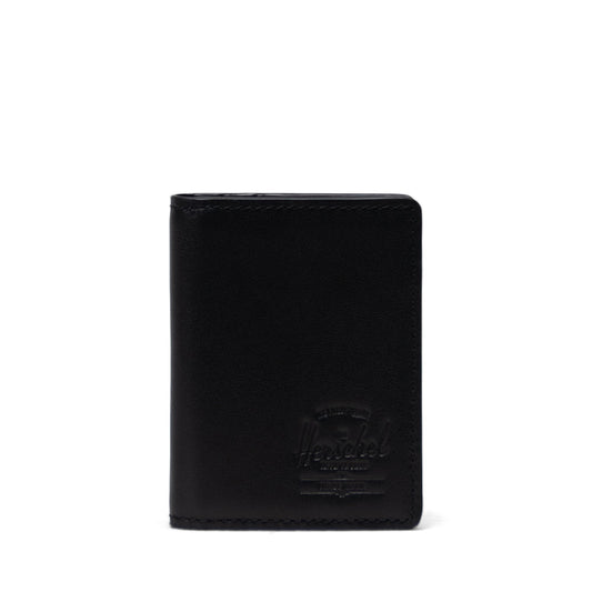 herschel GORDON LEATHER RFID - BLACK foto 1