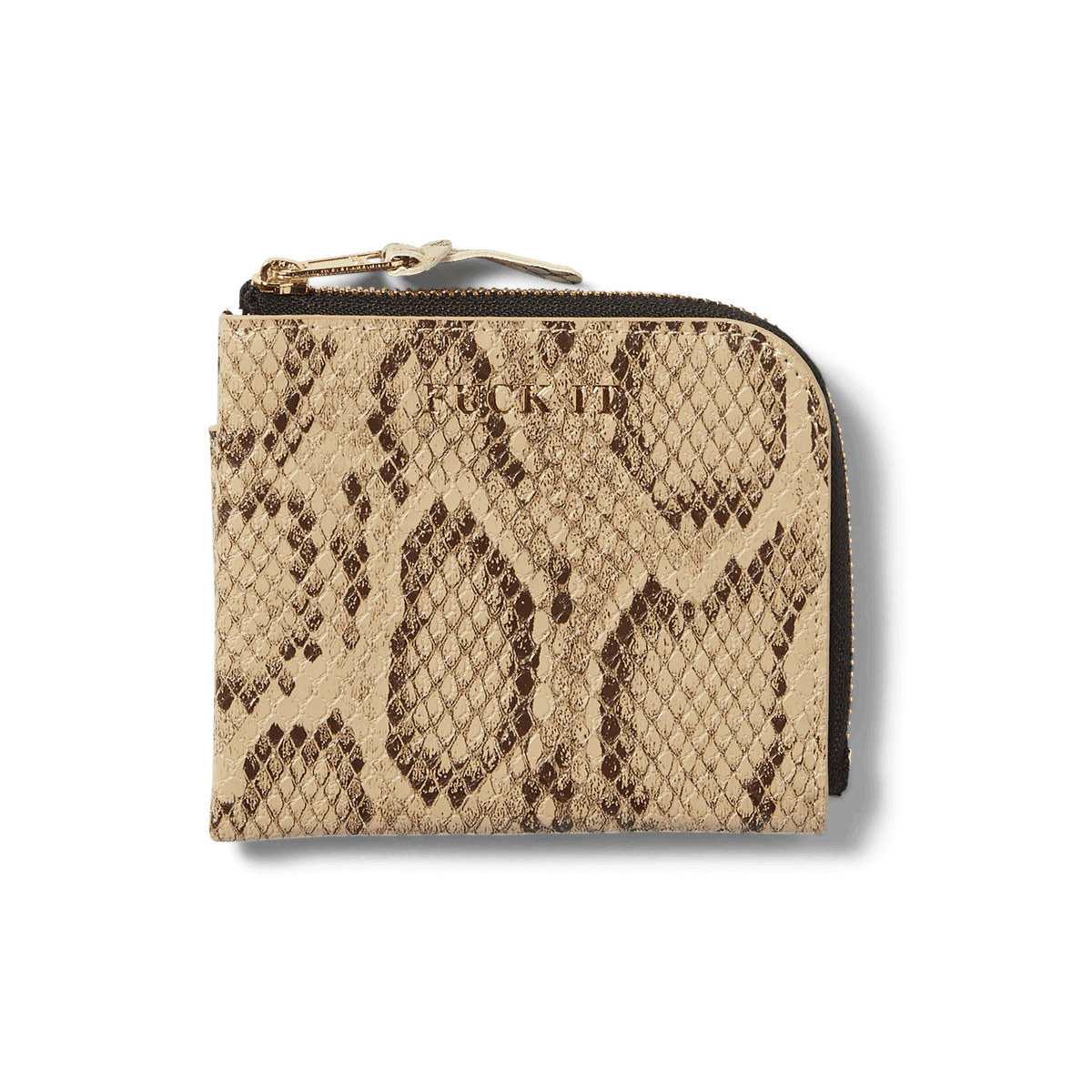 huf portafogli Fuck It Snakeskin Wallet