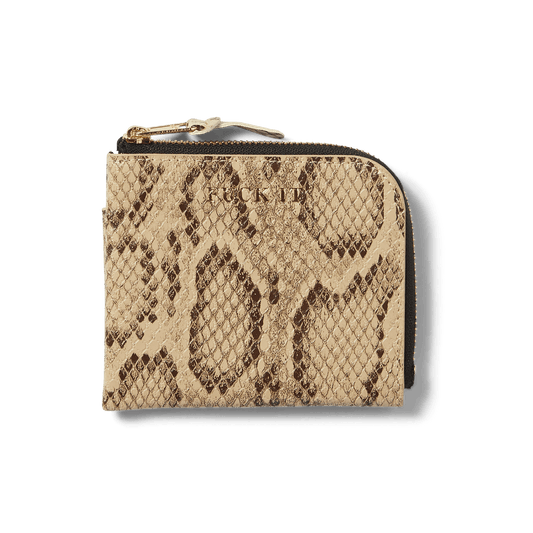 huf Fuck It Snakeskin Wallet foto 1