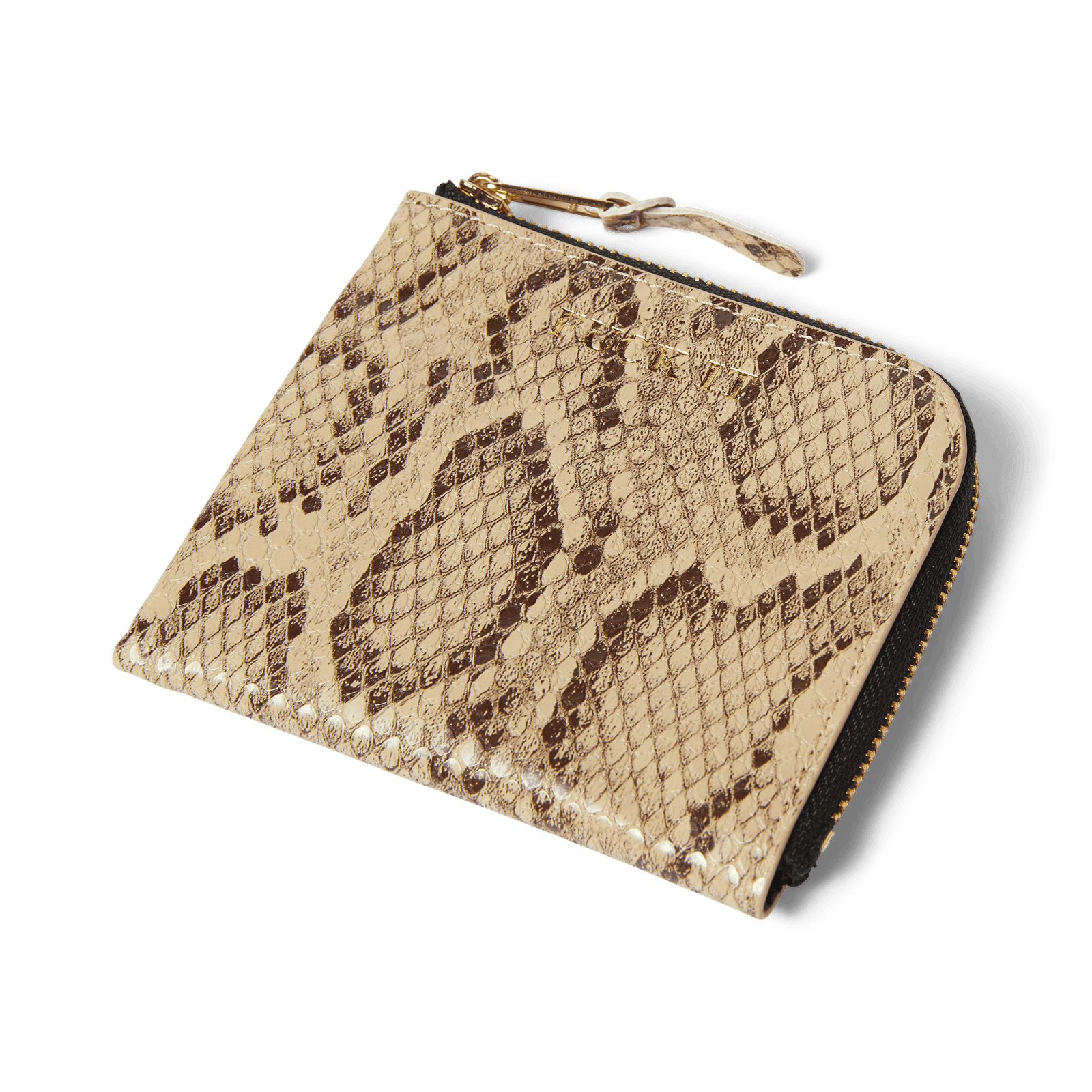 huf portafogli Fuck It Snakeskin Wallet