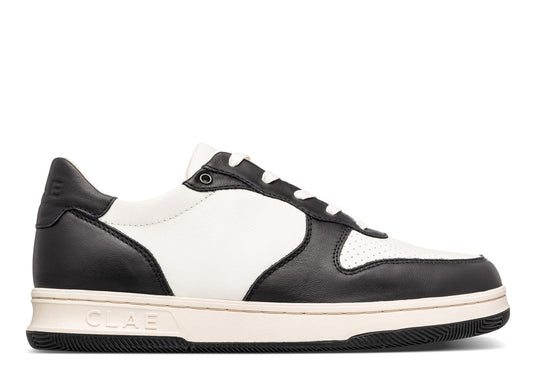 clae MALONE - BLACK LEATHER OFF-WHITE foto 6