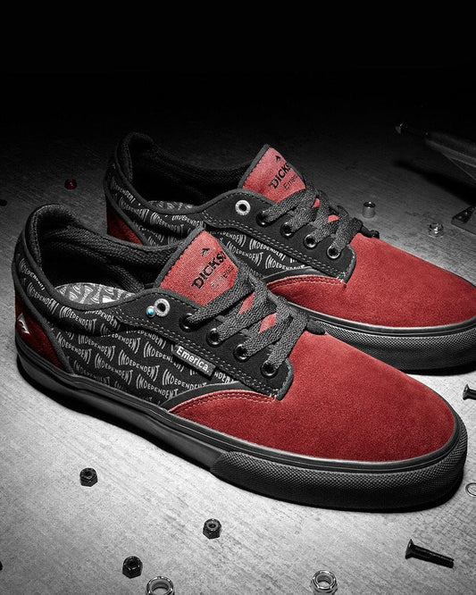 emerica DICKSON X INDEPENDENT - RED/BLACK foto 9