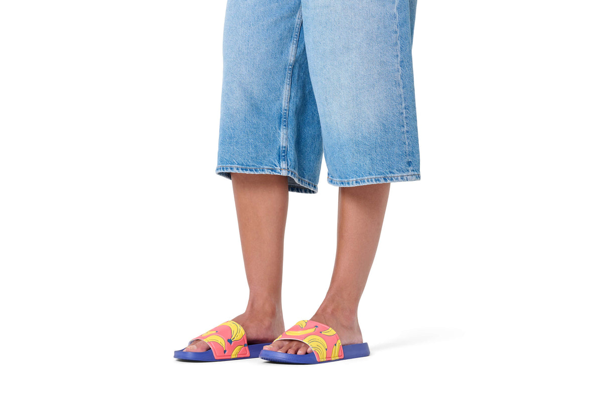 happy socks scarpe Banana Slider