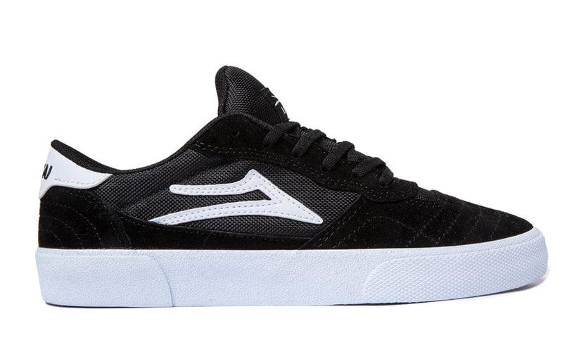 scarpe lakai CAMBRIDGE BLACK/WHITE SUEDE