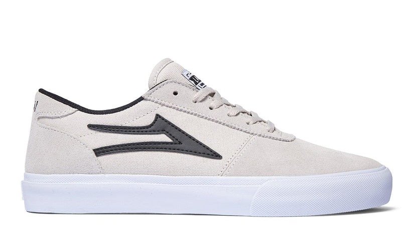 scarpe lakai MANCHESTER WHITE/BLACK SUEDE