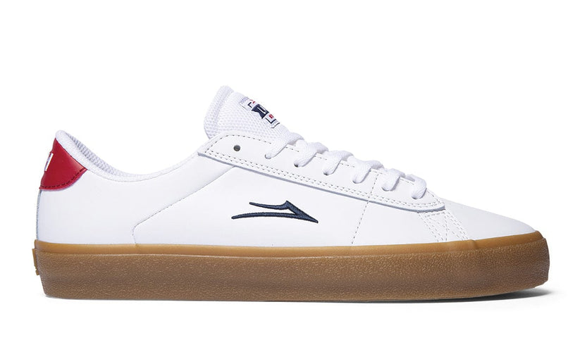 scarpe lakai NEWPORT WHITE/GUM LEATHER