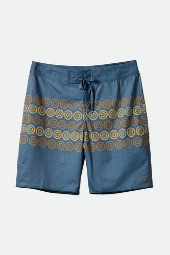 short brixton TEMPLE TRUNK - JOE BLUE STRIPE FLORAL