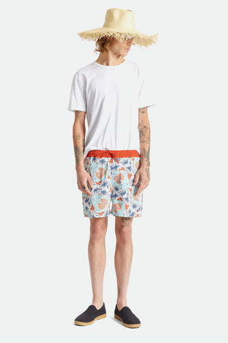 short brixton TEMPLE TRUNK - MOJAVE SUN FLORAL