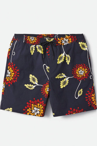 short brixton VOYAGE SHORT - NAVY GARDEN FLORAL, 16