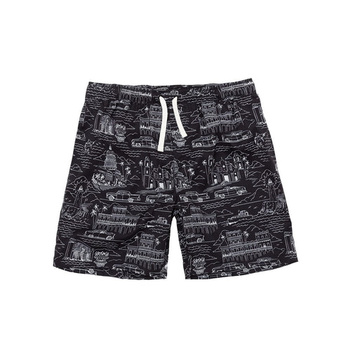 short dark seas HABANA TRUNK - BLACK