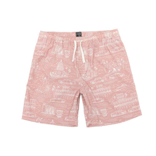 short dark seas HABANA TRUNK - PINK