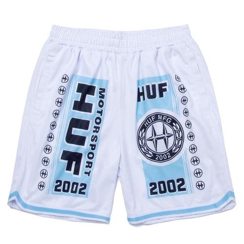 short huf H-CLASS BASKETBALL SHORT - WHITE