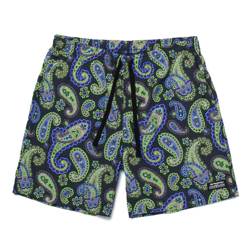 short huf PAISLEY EASY SHORT - BLACK