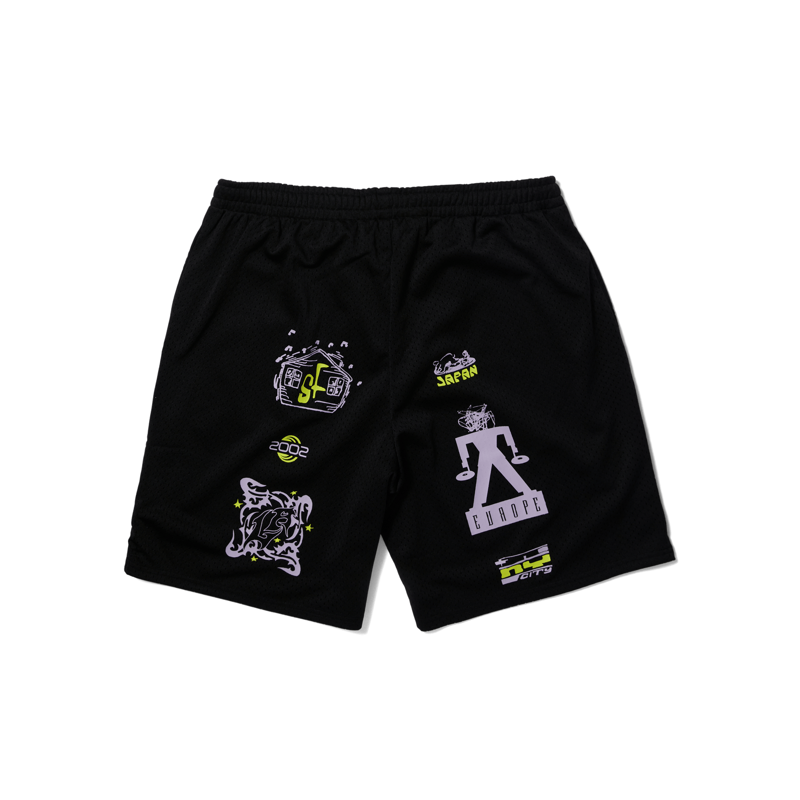 huf short Zine Mesh Basketball Short