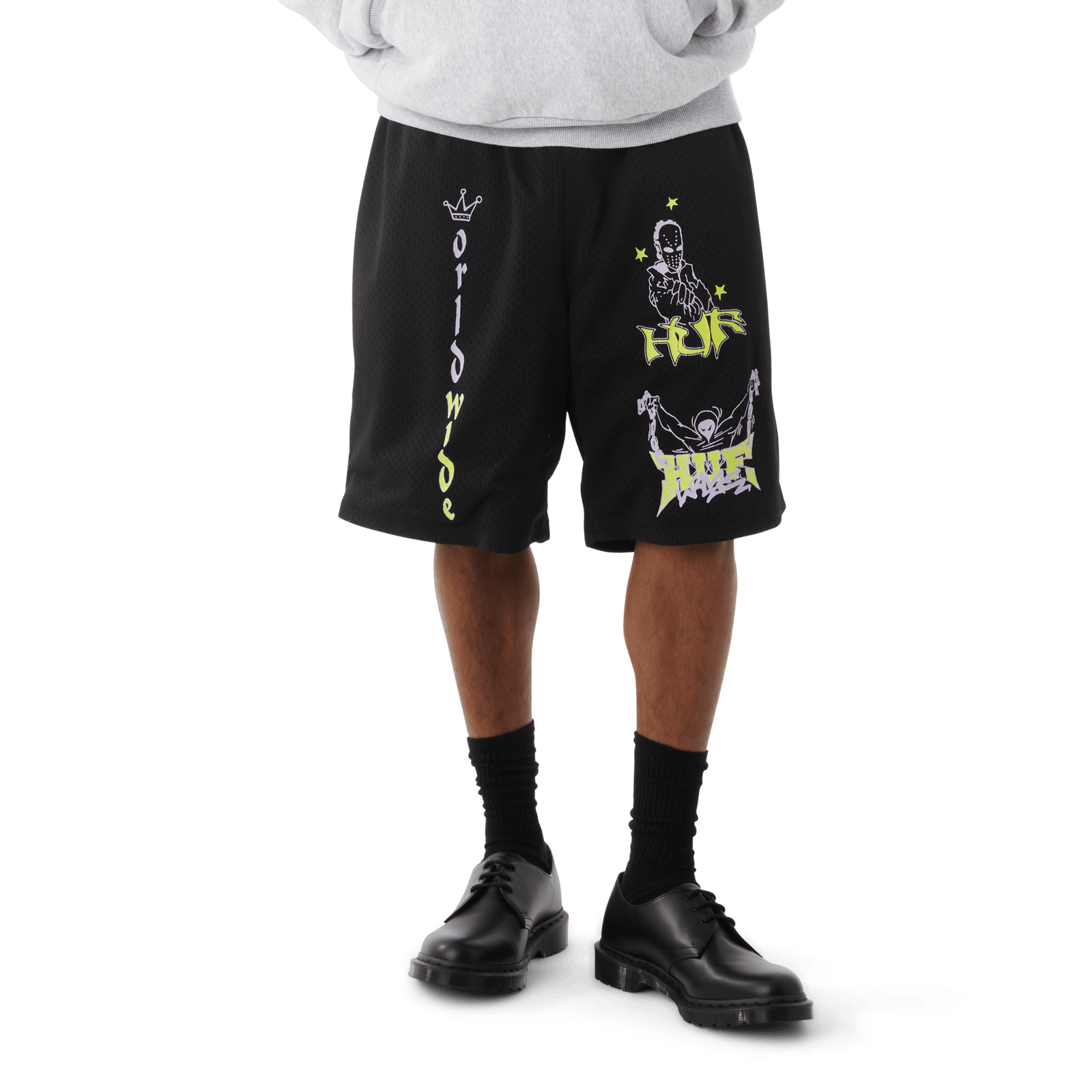 huf short Zine Mesh Basketball Short