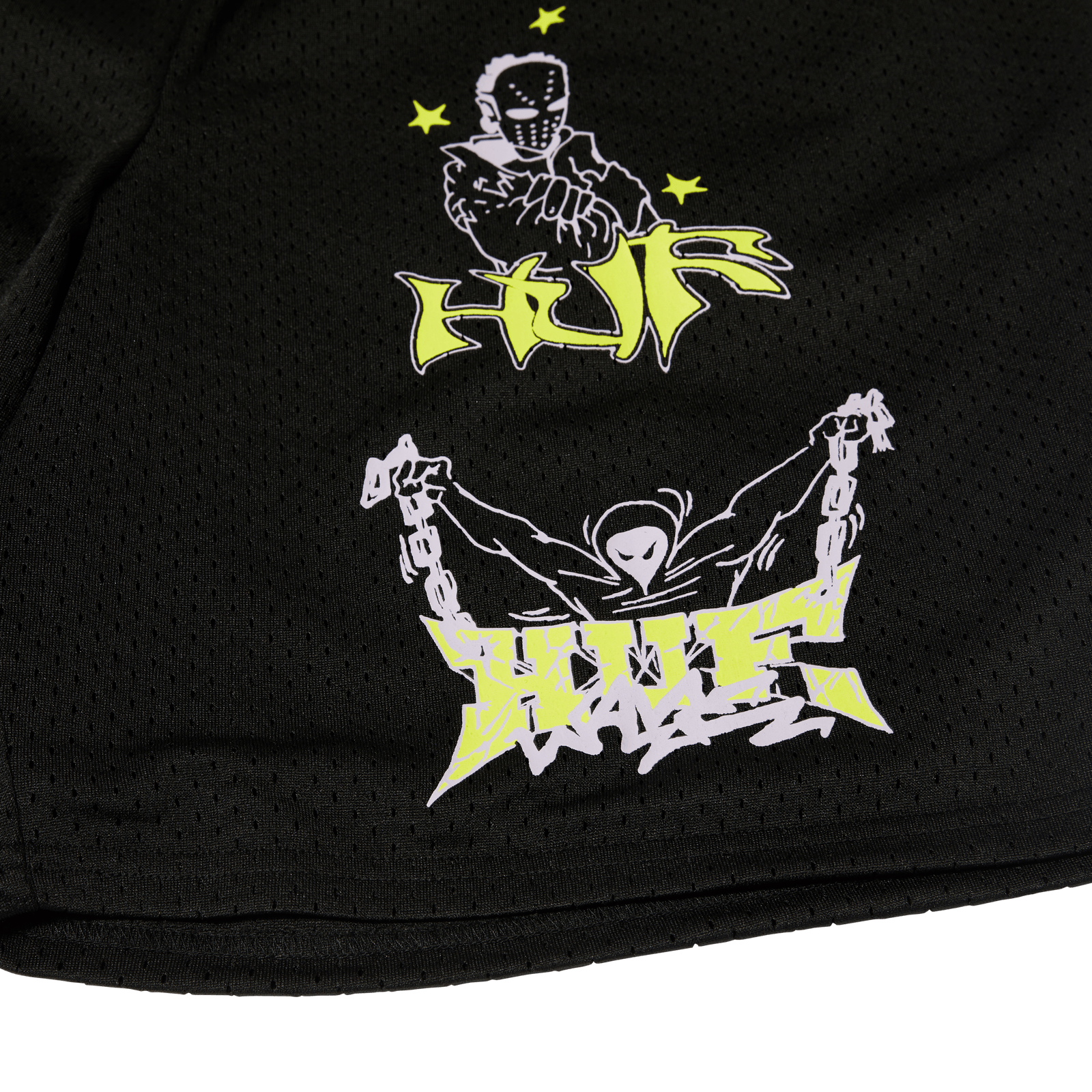 huf short Zine Mesh Basketball Short