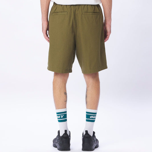 obey EASY RELAXED TWILL SHORT foto 4