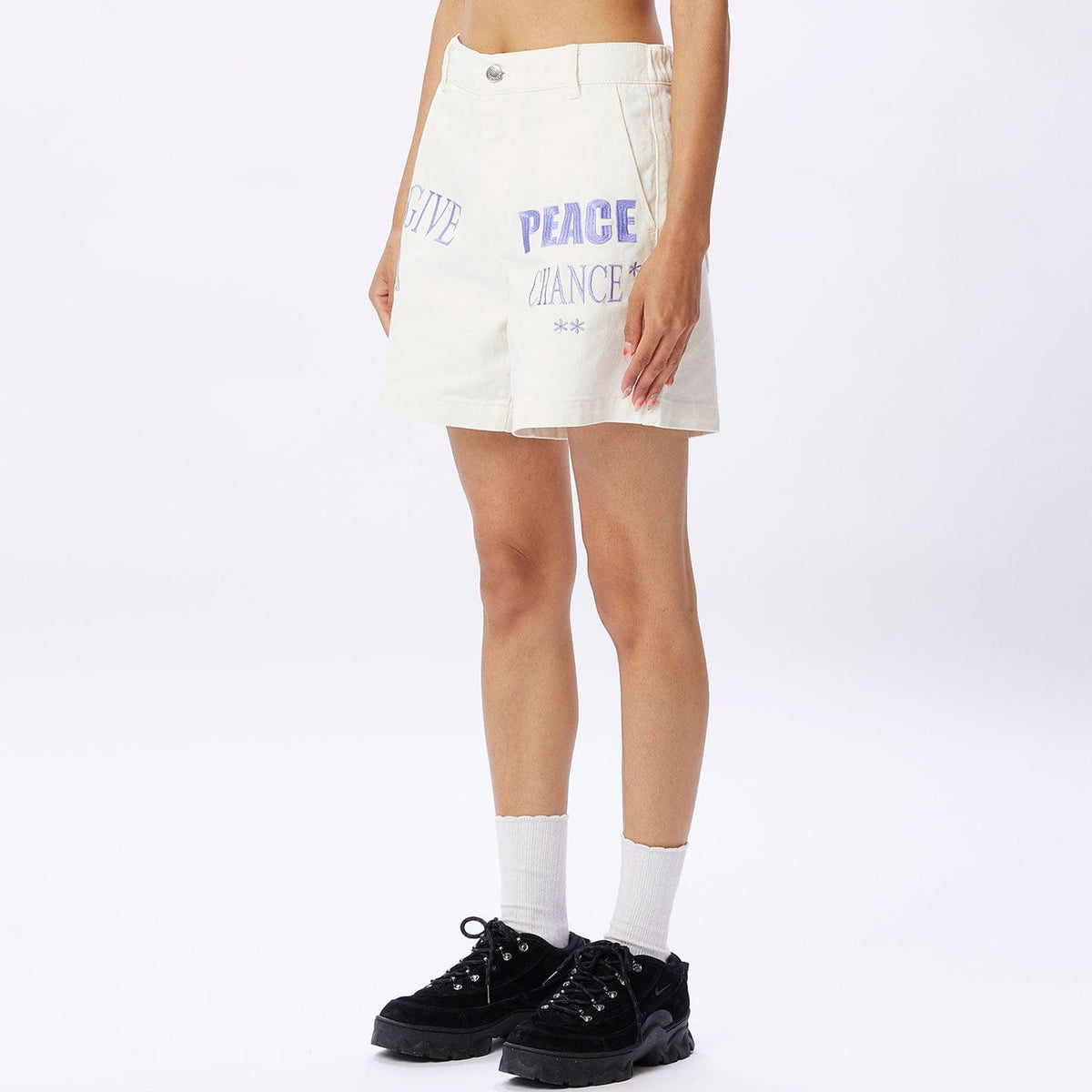 obey short ISABEL DENIM SHORT