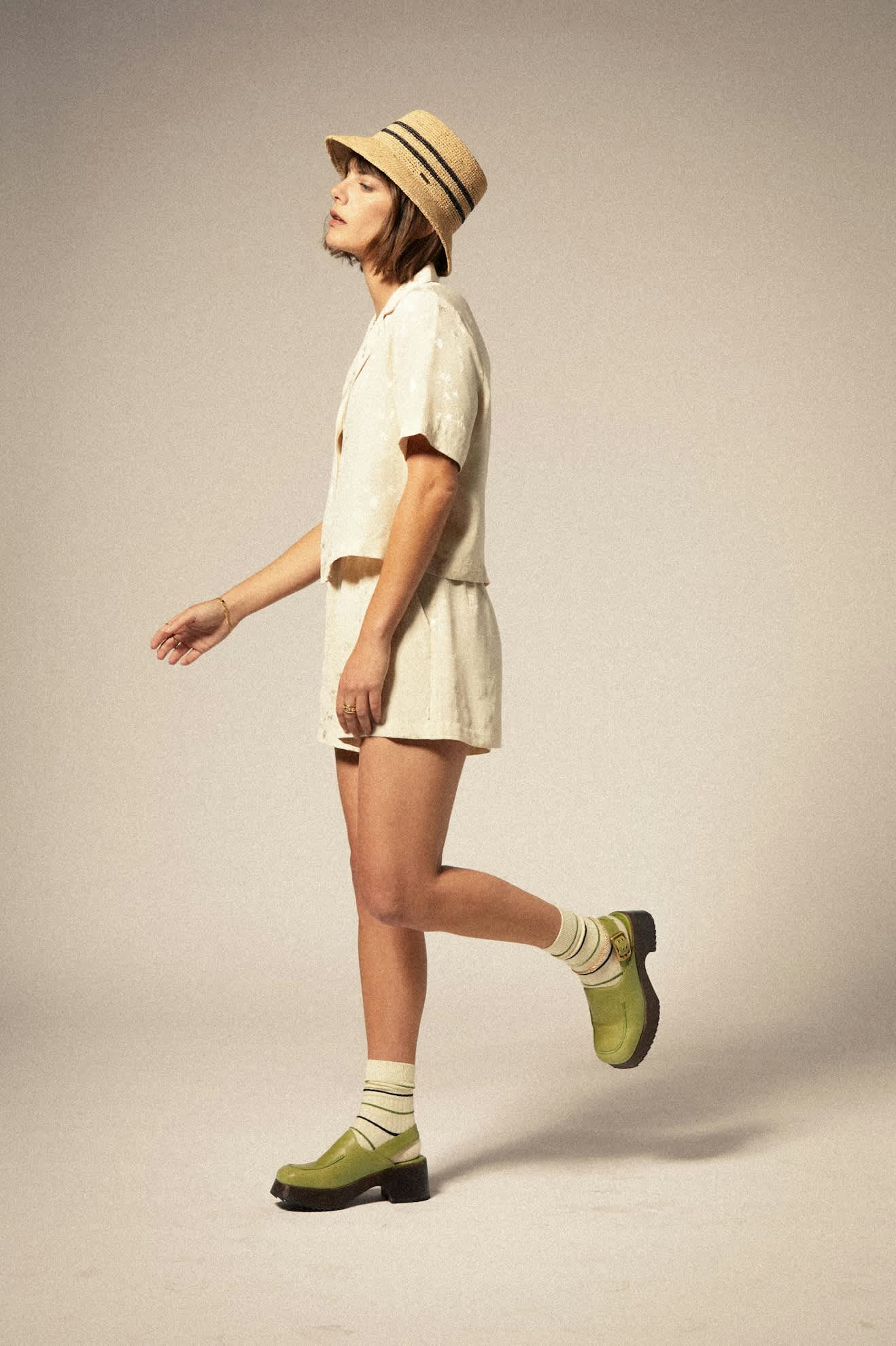 brixton shorts Silky Jacquard Short
