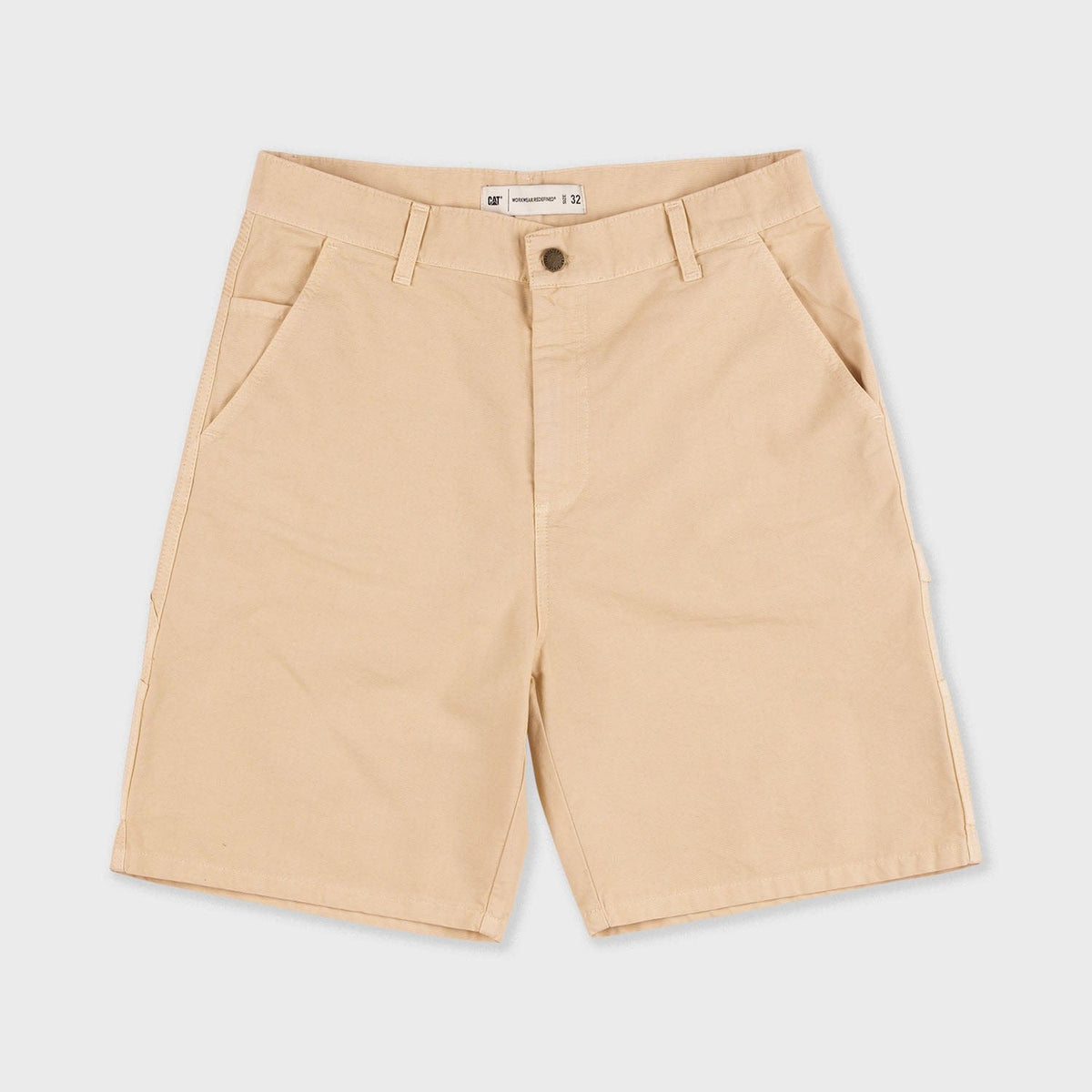 cat wwr shorts Light Canvas Painter Short