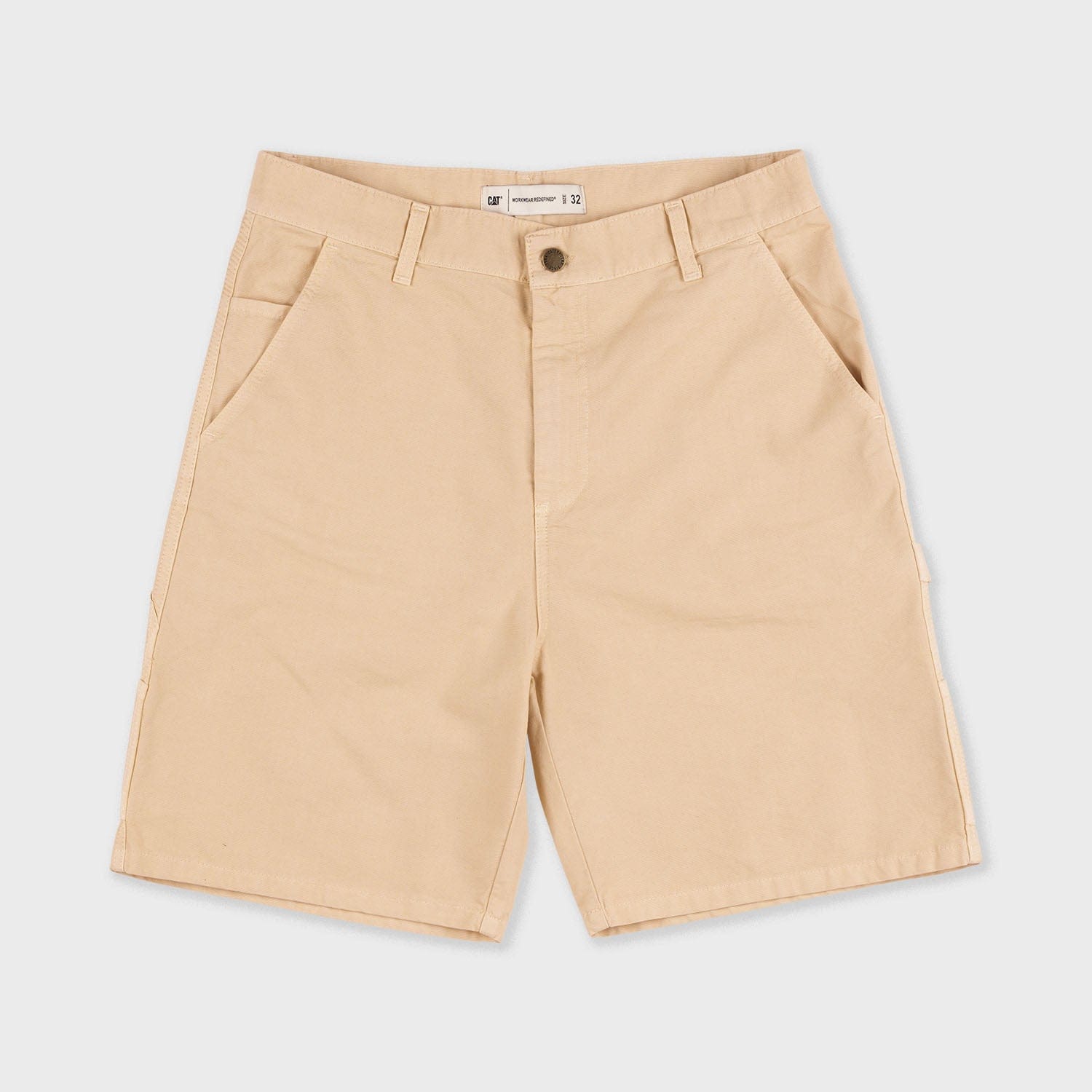 cat wwr shorts Light Canvas Painter Short