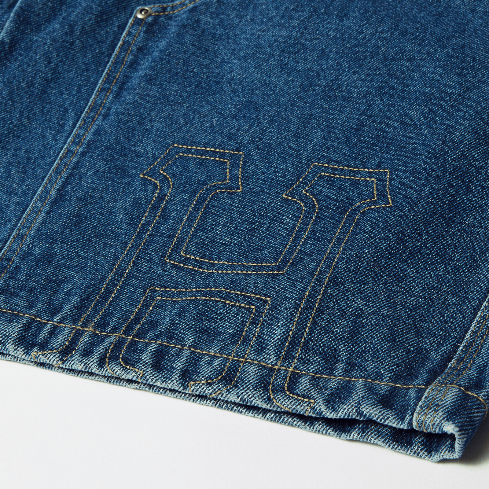huf shorts Classic H Double Knee Denim Short