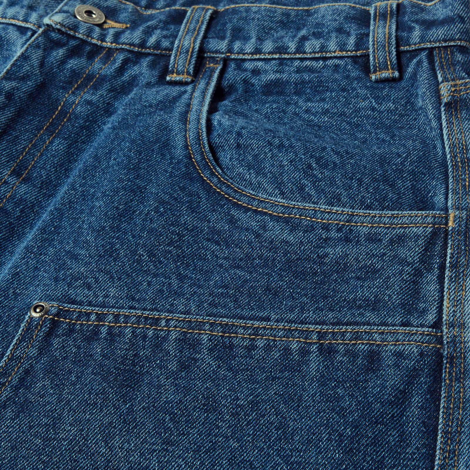 huf shorts Classic H Double Knee Denim Short