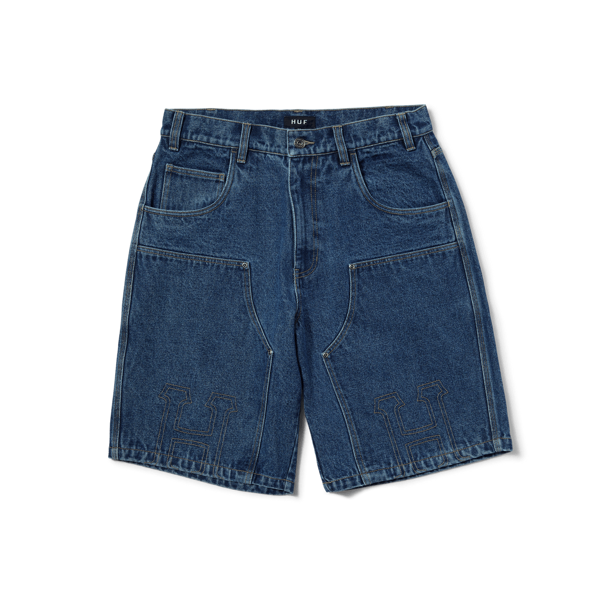 huf shorts Classic H Double Knee Denim Short