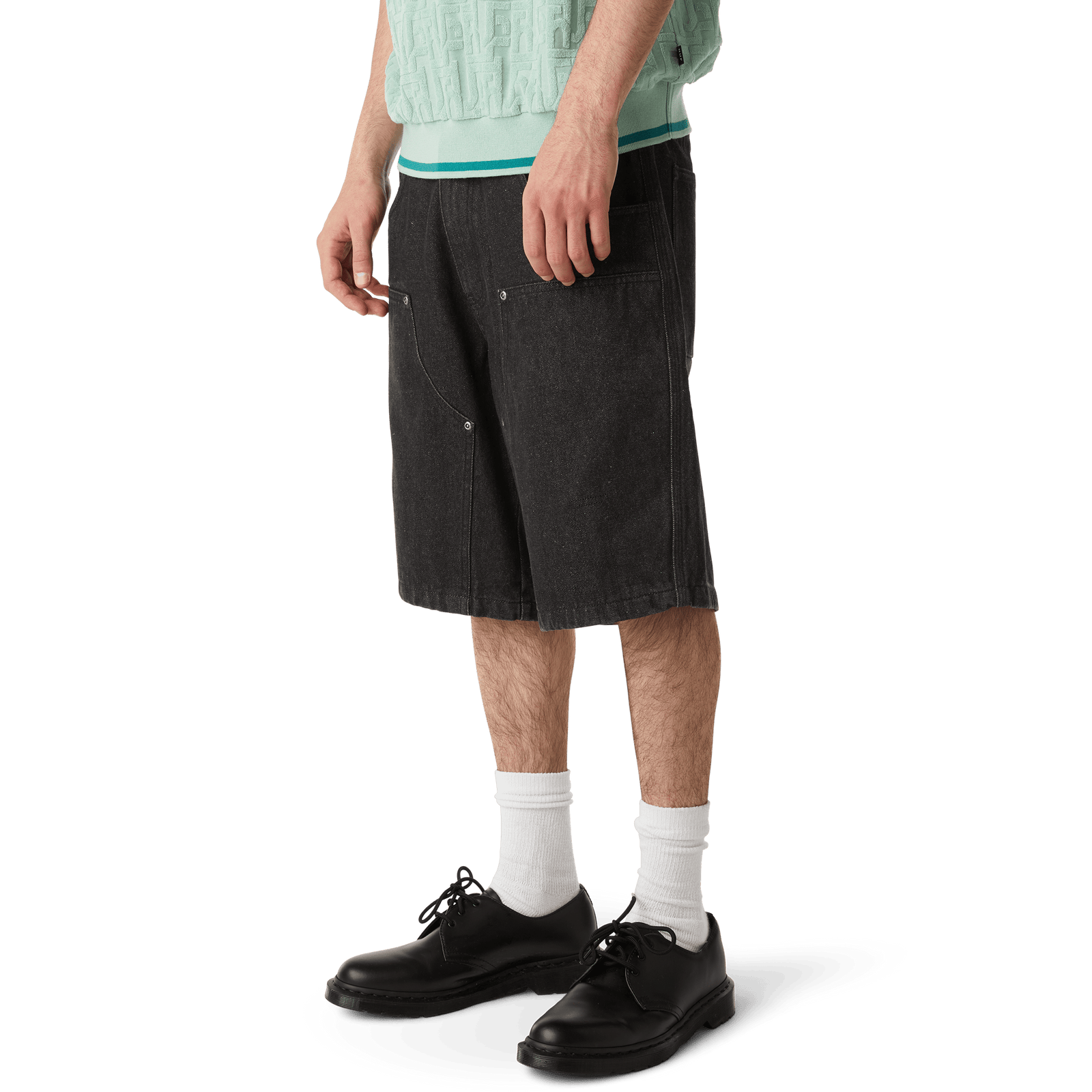 huf shorts Classic H Double Knee Denim Short