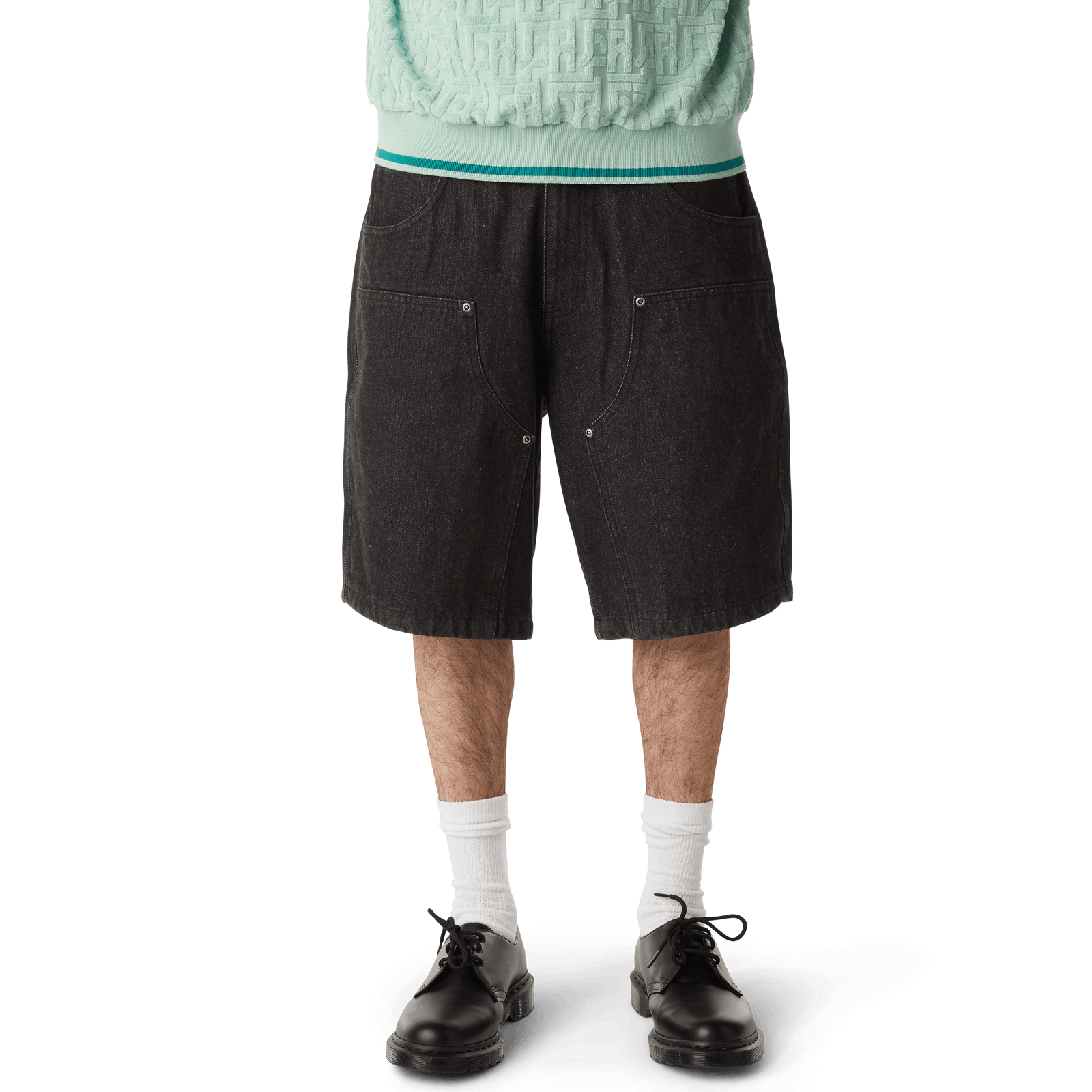 huf shorts Classic H Double Knee Denim Short