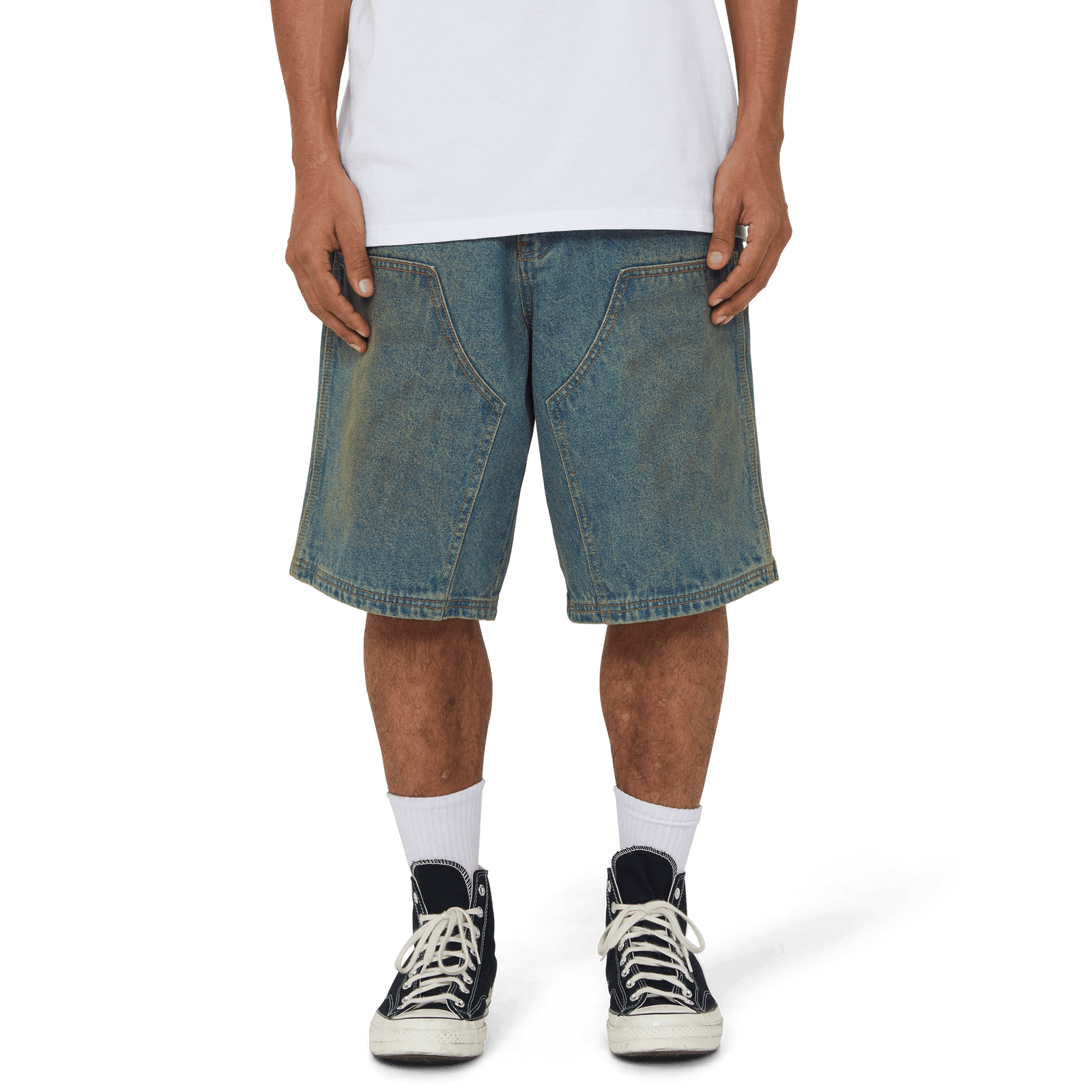 huf shorts Kinda Loose Double Knee Short