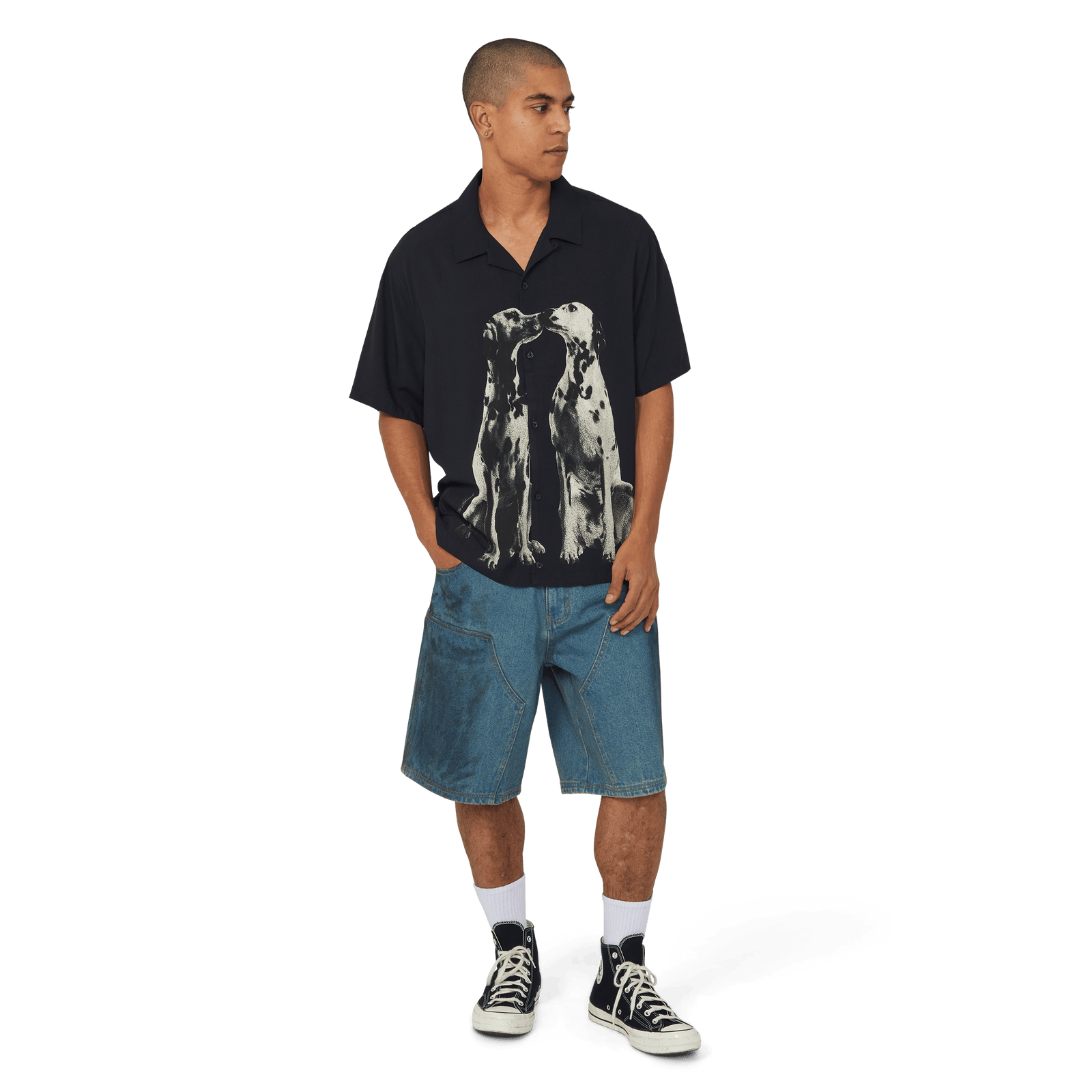 huf shorts Kinda Loose Double Knee Short