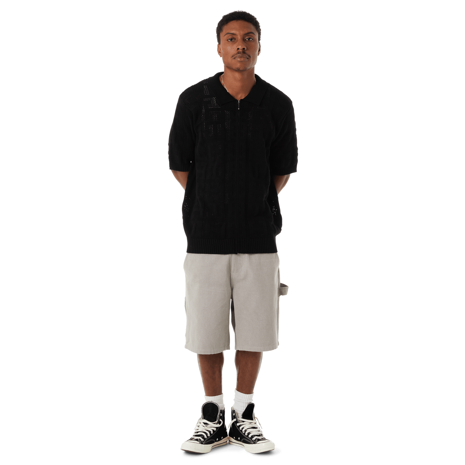 huf shorts Total Eclipse Twill Work Short