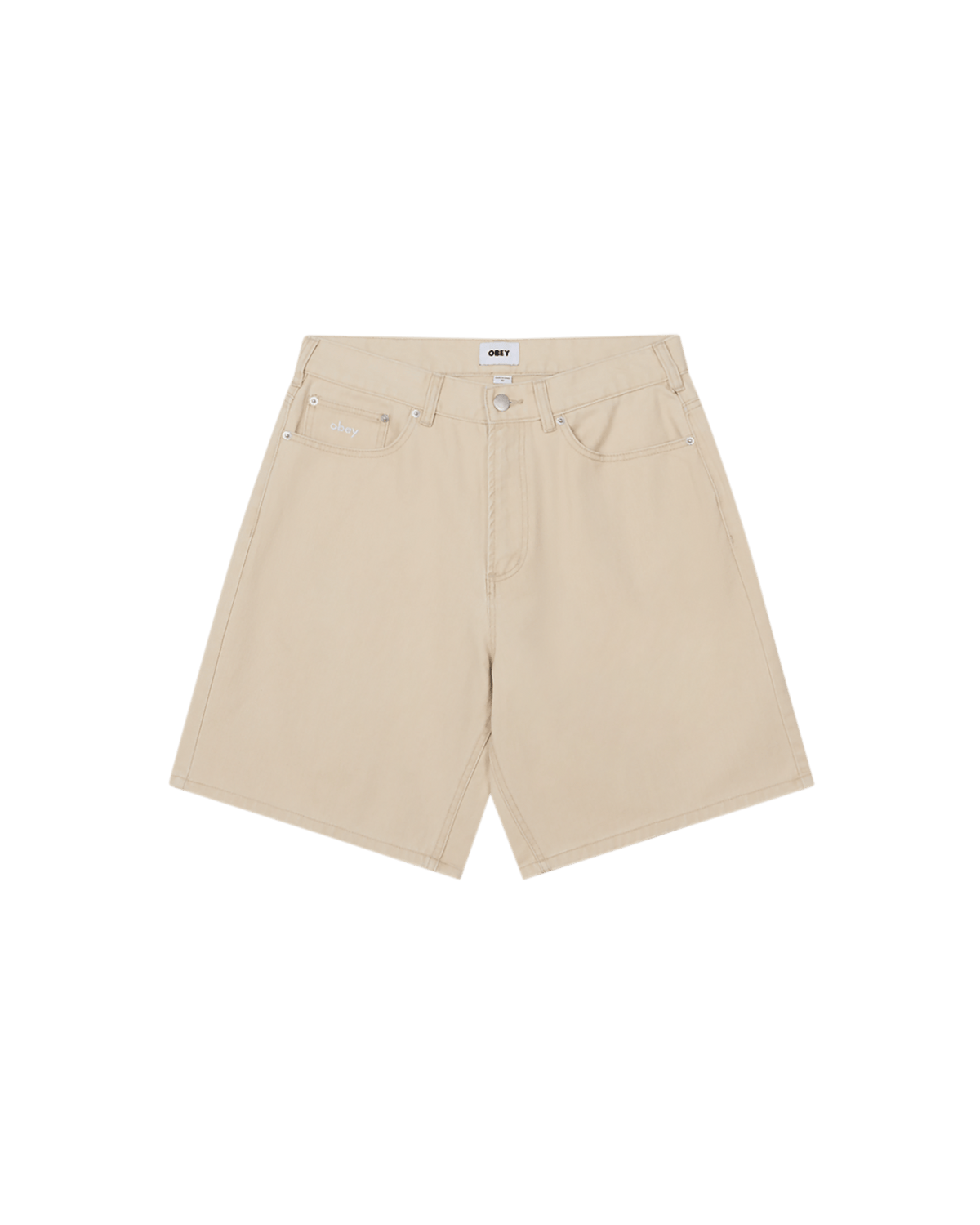 obey shorts Bigwig Baggy Denim Short