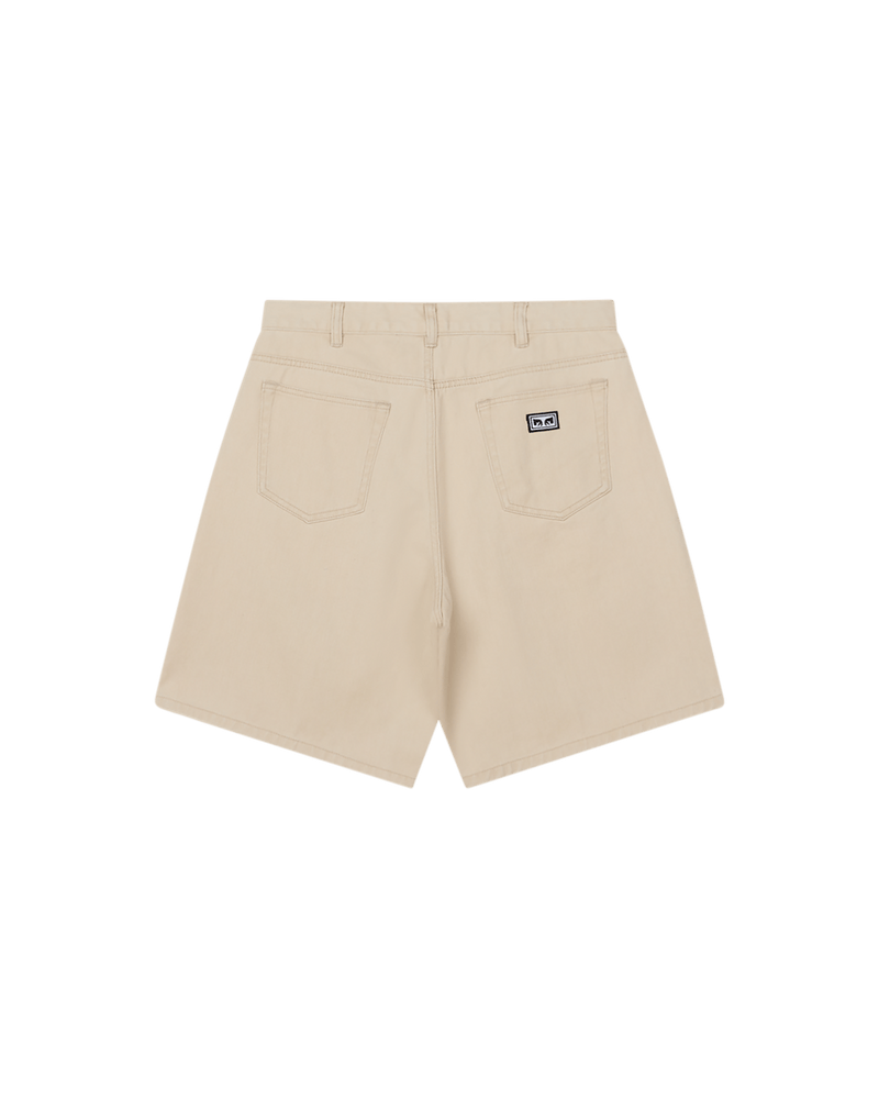 obey shorts Bigwig Baggy Denim Short