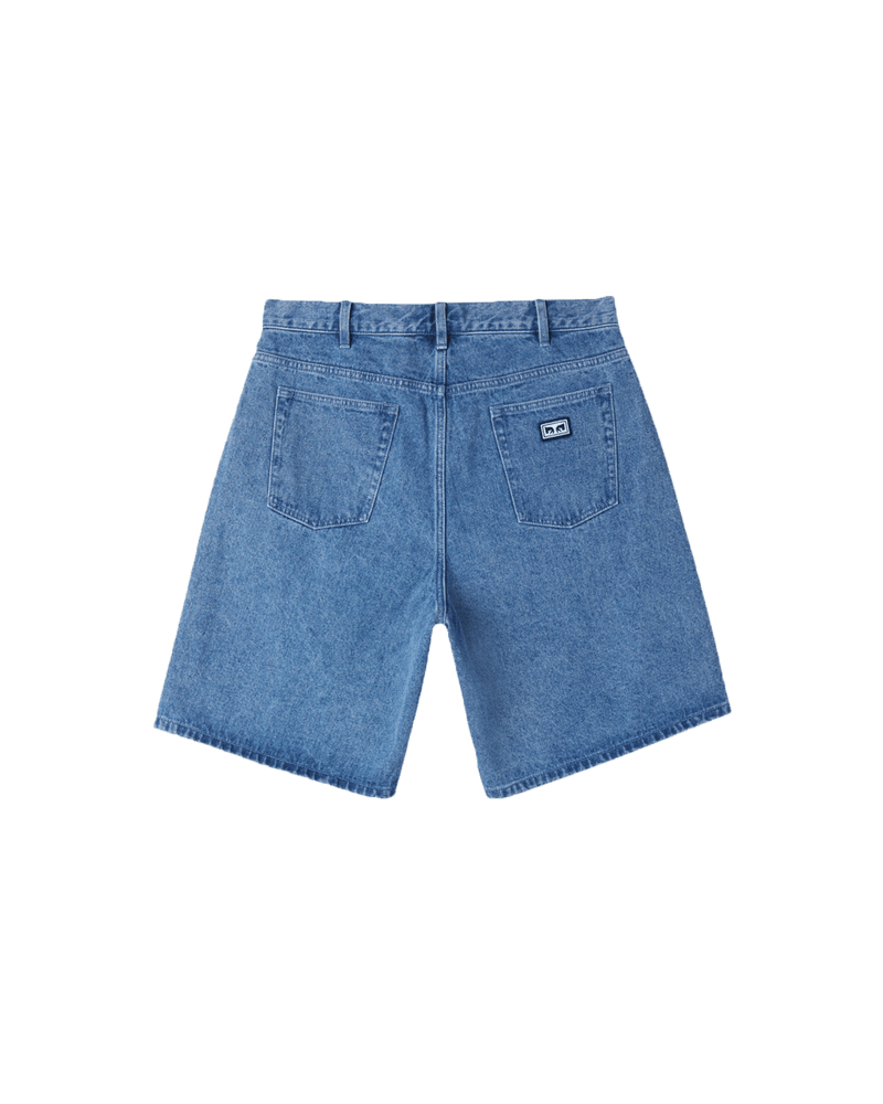 obey shorts Bigwig Baggy Denim Short