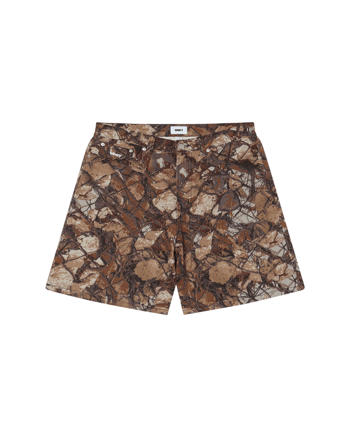 obey shorts Bigwig Baggy Denim Short