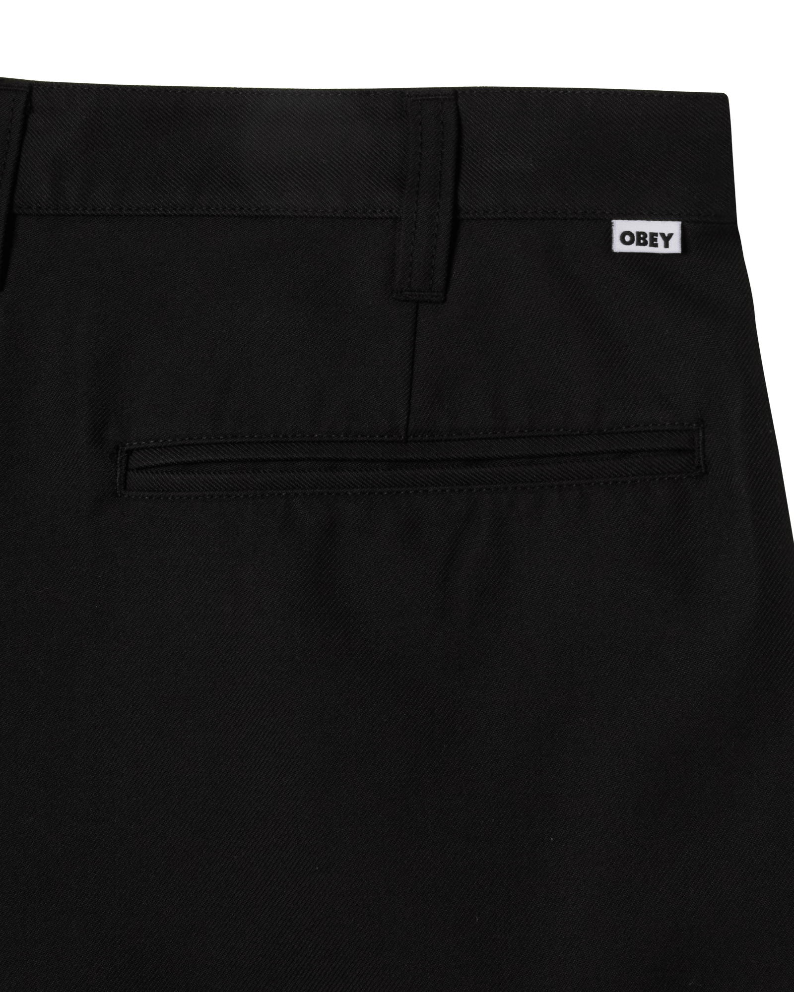 obey shorts Dean Pleated Short