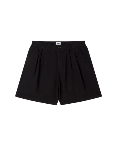 shorts obey FOSTER PLEATED LINEN SHORT