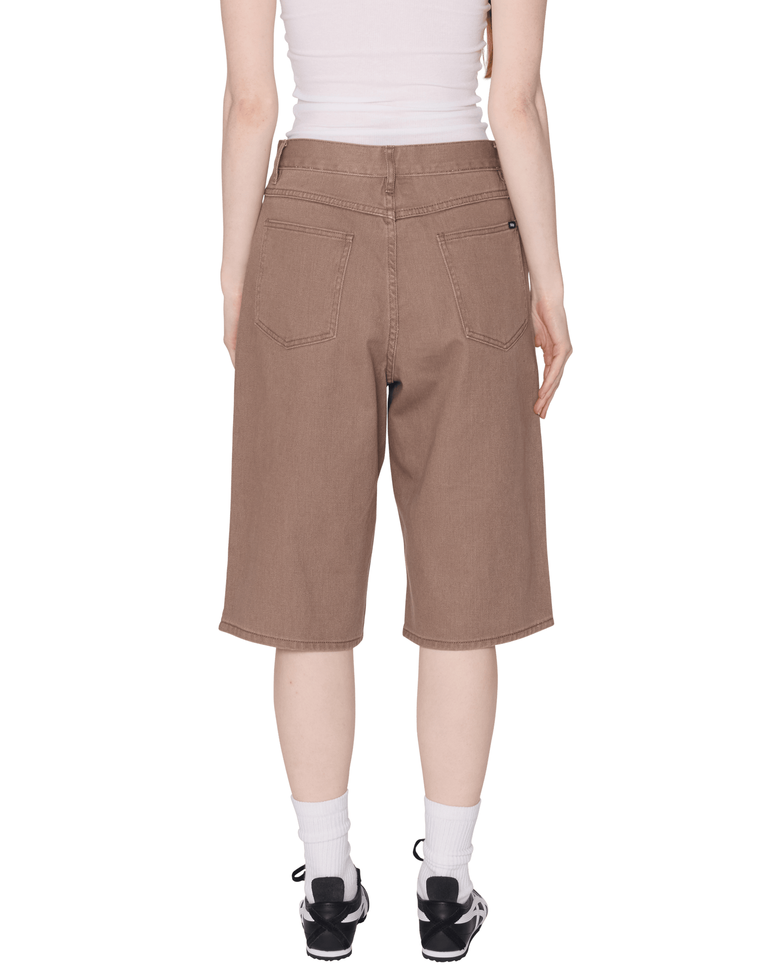 obey shorts Karina Long Denim Short
