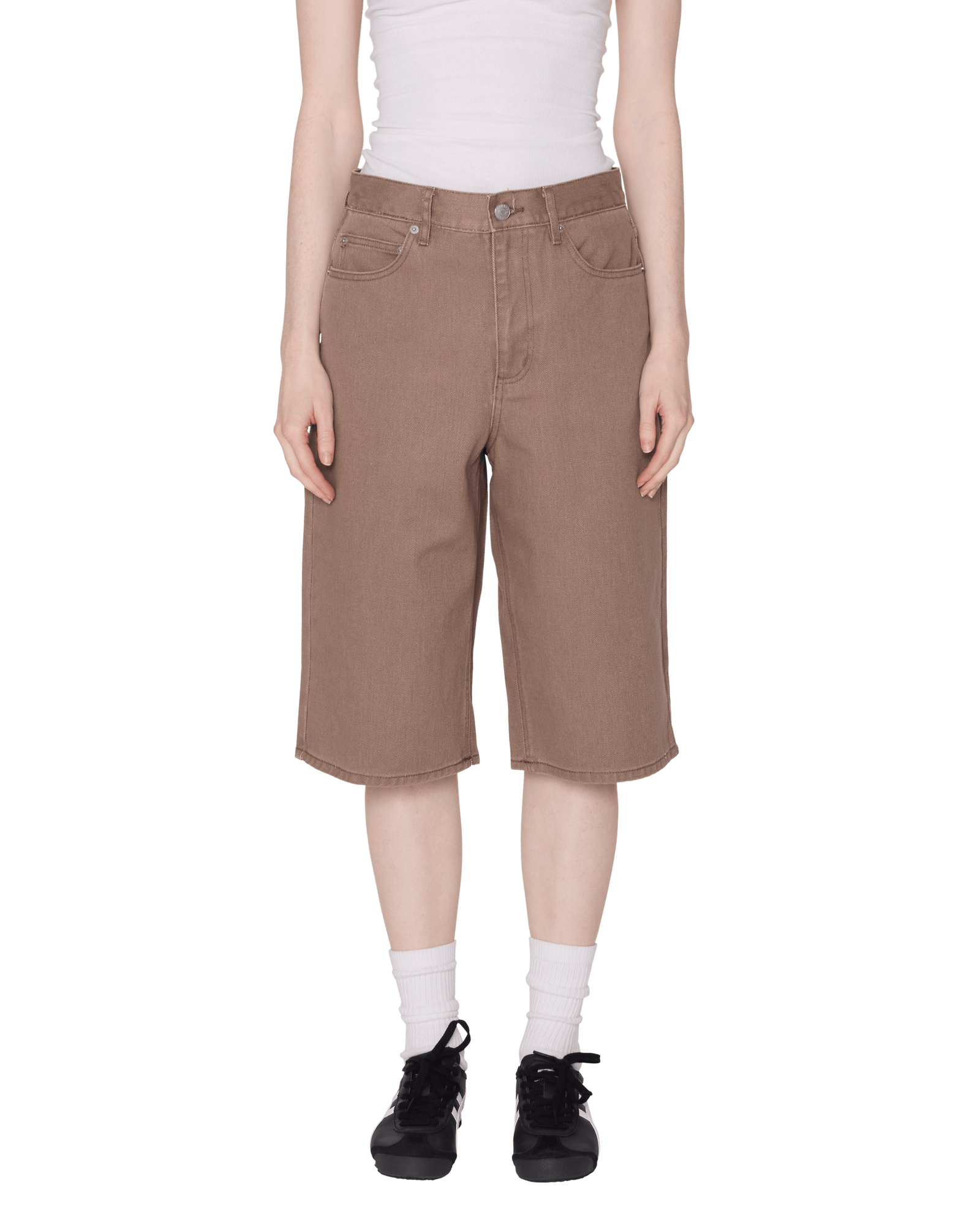 obey shorts Karina Long Denim Short