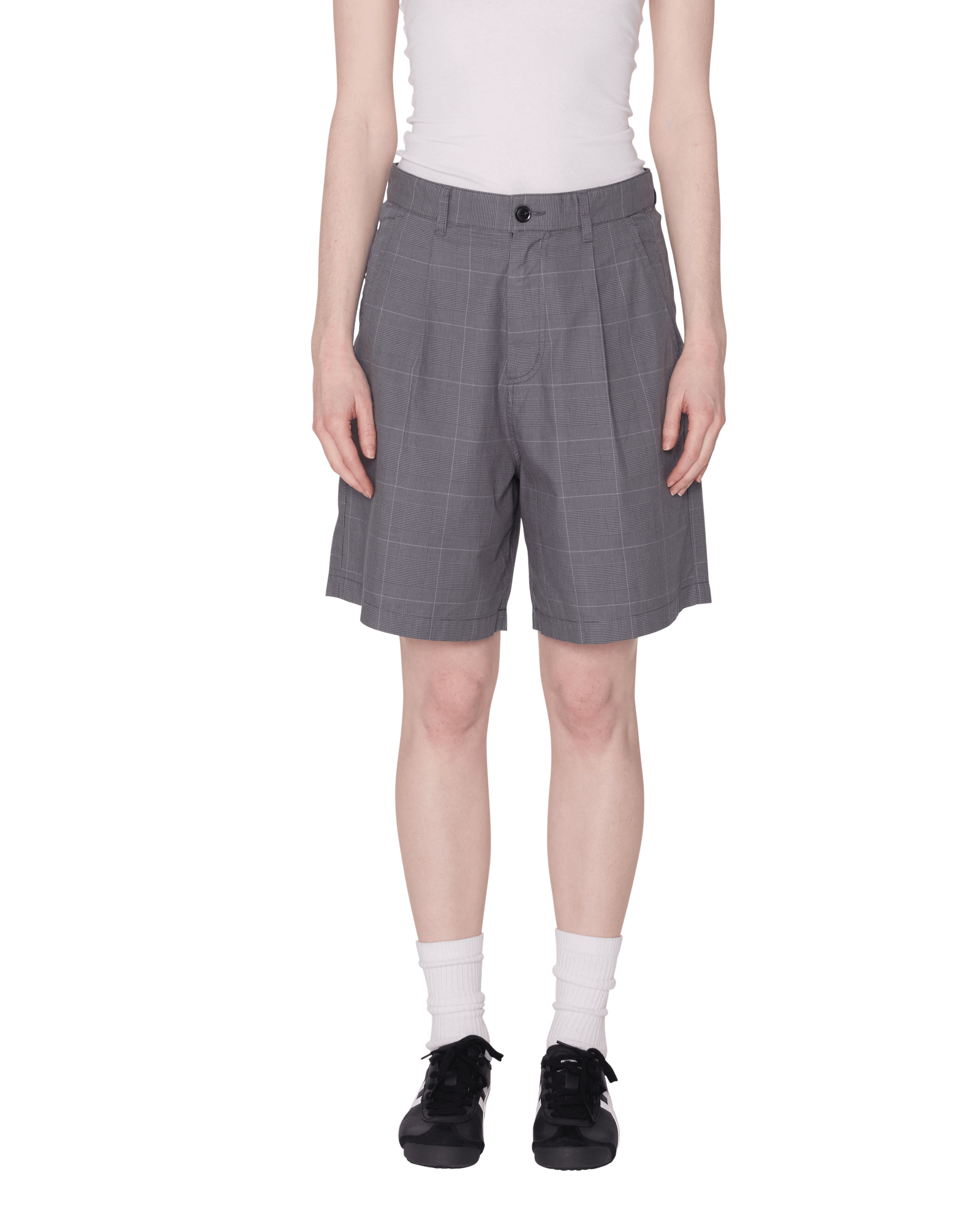 obey shorts Olivia Plaid Short