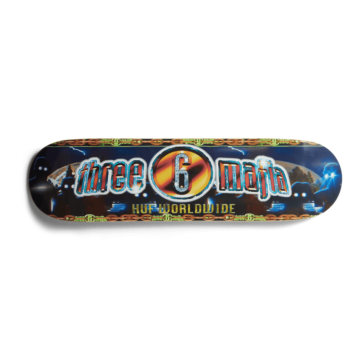 huf skateboards Three 6 Mafia Skate Deck