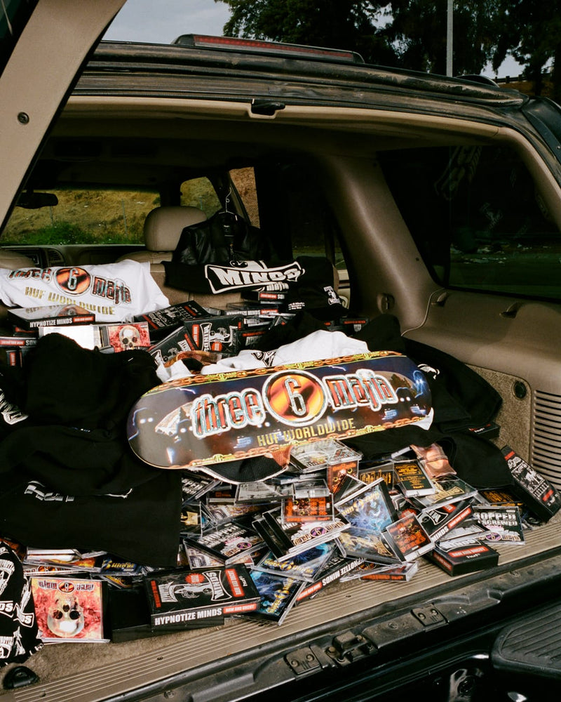 huf skateboards Three 6 Mafia Skate Deck
