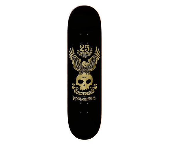 skateboards loser machine ZERO/LOSER MACHINE DECK 8.25 - GOLDEN EAGLE