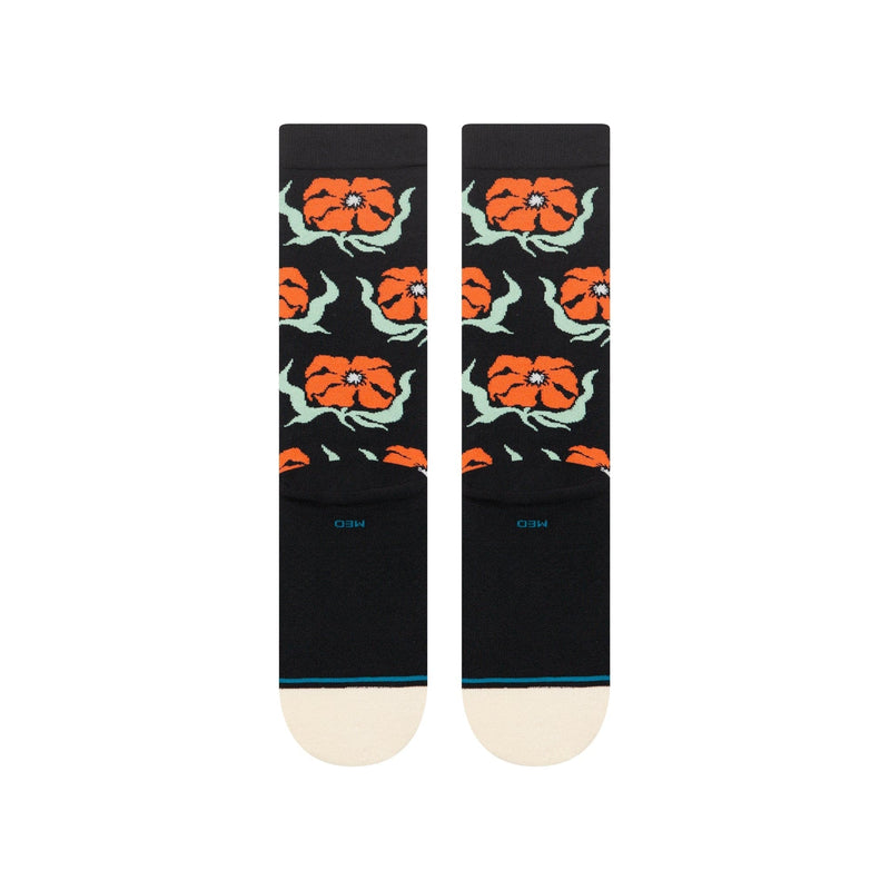 stance Broadcast Floral Crew