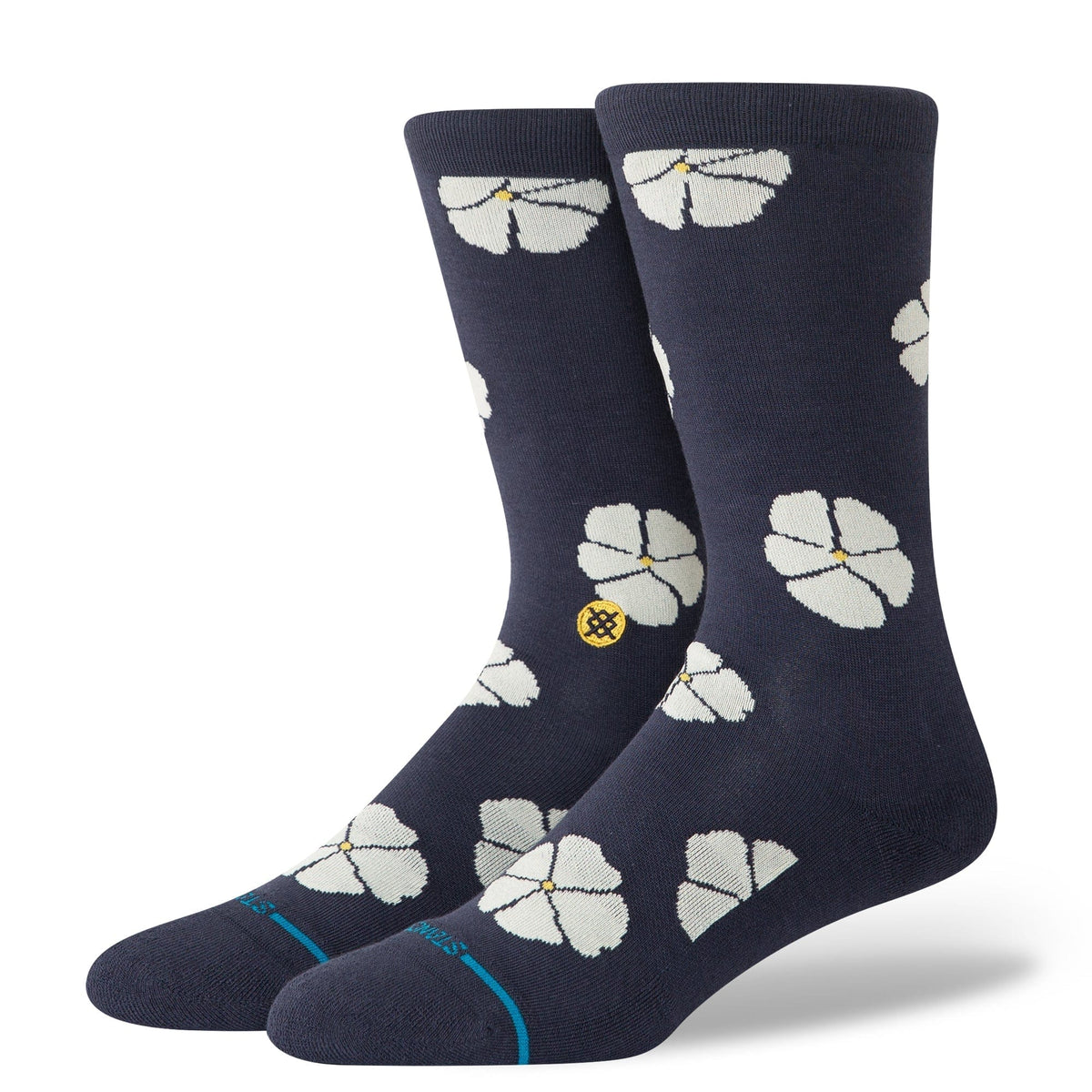 stance Floral Crew