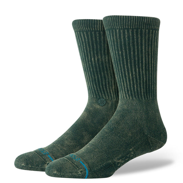 Stance Deboss Calzini Uomo (L, Bianco): Cotone Traspirante Con Supporto Arcuato E Ammortizzazione