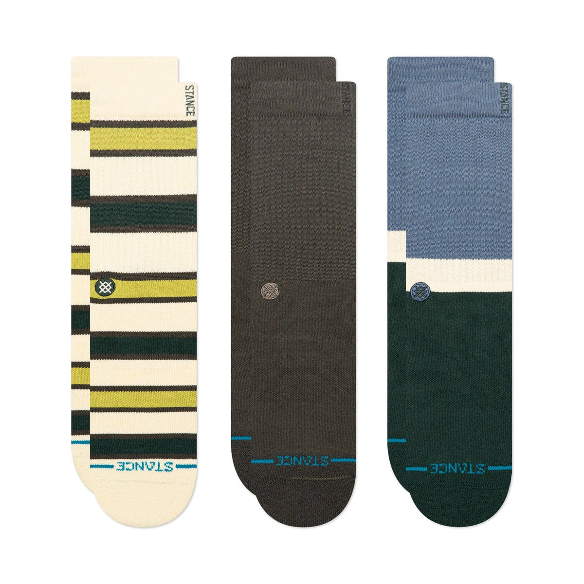 stance The Devon Crew 3 Pack